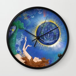Mermaid World Wall Clock