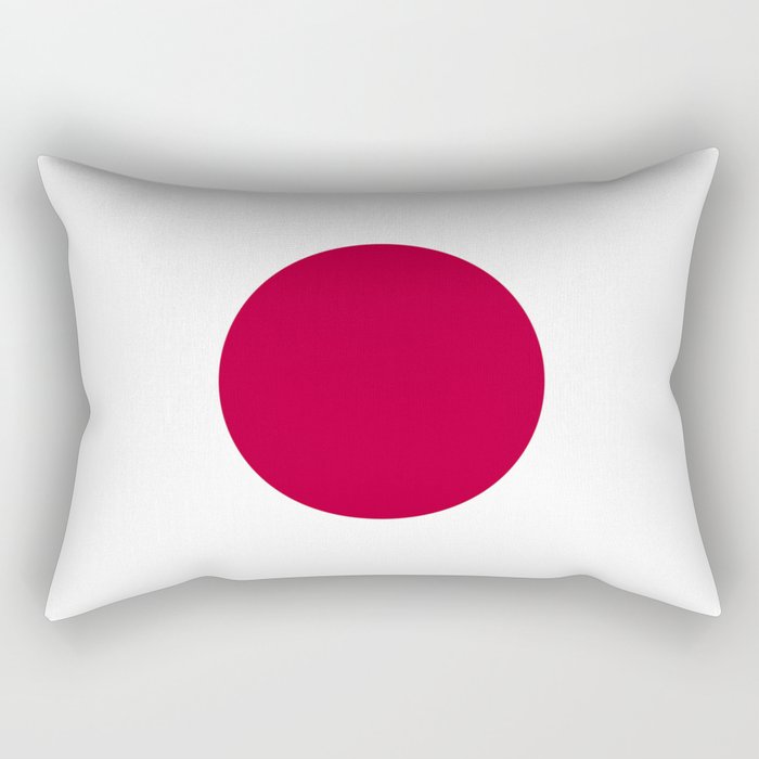Japanese Flag of Japan Rectangular Pillow