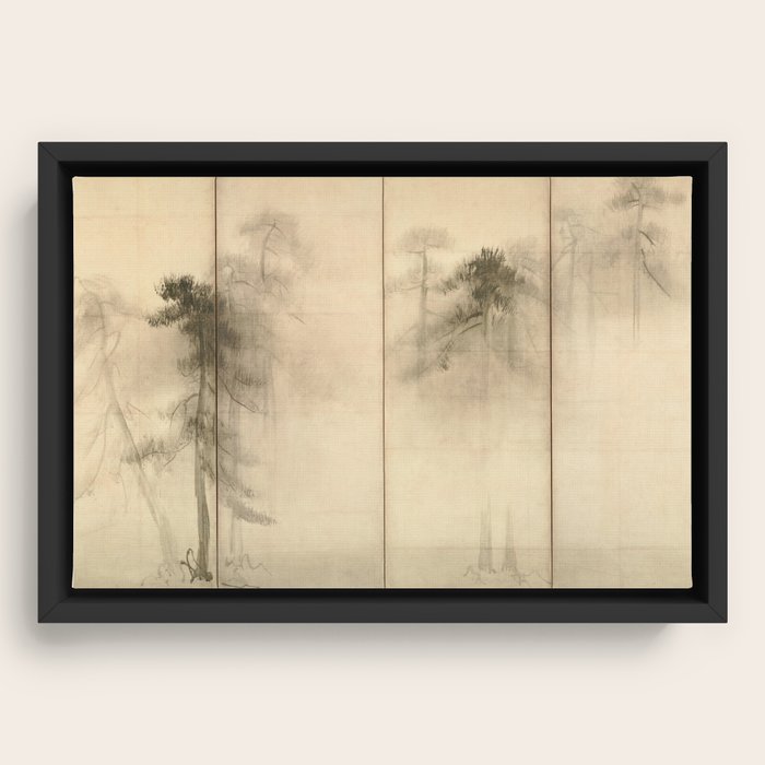 絵画　Pines Talk Tohaku, 'pine trees', hi-res stock photography and images