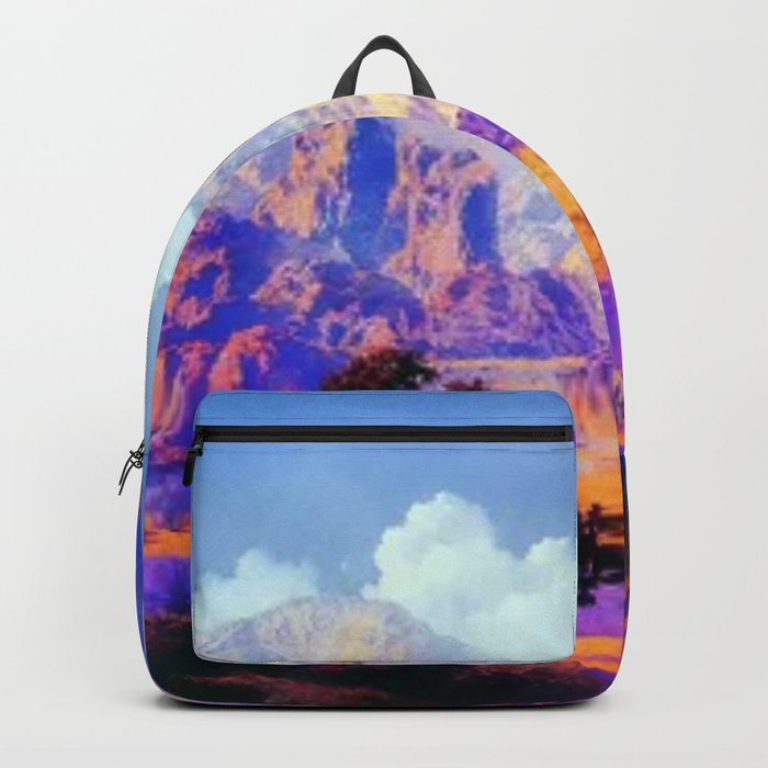 Maxfield Parrish Painting Backpack
