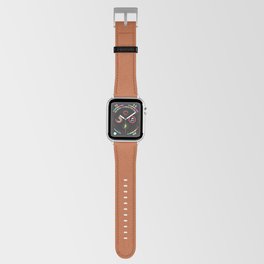 Burnt Orange Rust Solid Plain Color - Palette Of The Year 2021 Apple Watch Band
