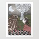 Once Upon A Time Art Print By Judith Clay Society6