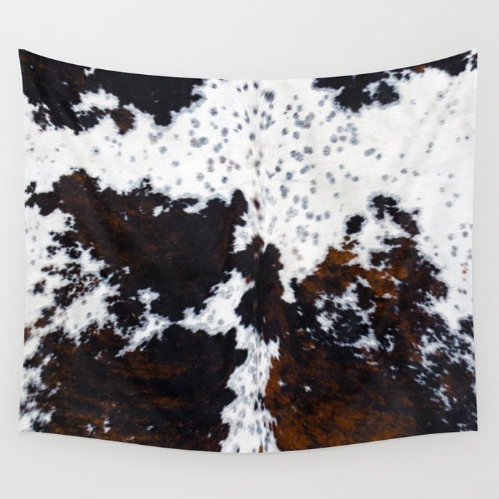 Spotty cow fur, cowhide style Wall Tapestry