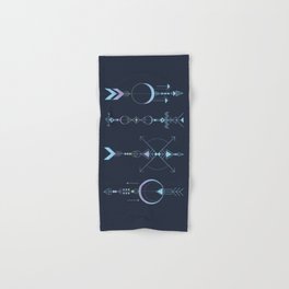 Geometric Arrows - Native American Sioux Hand & Bath Towel