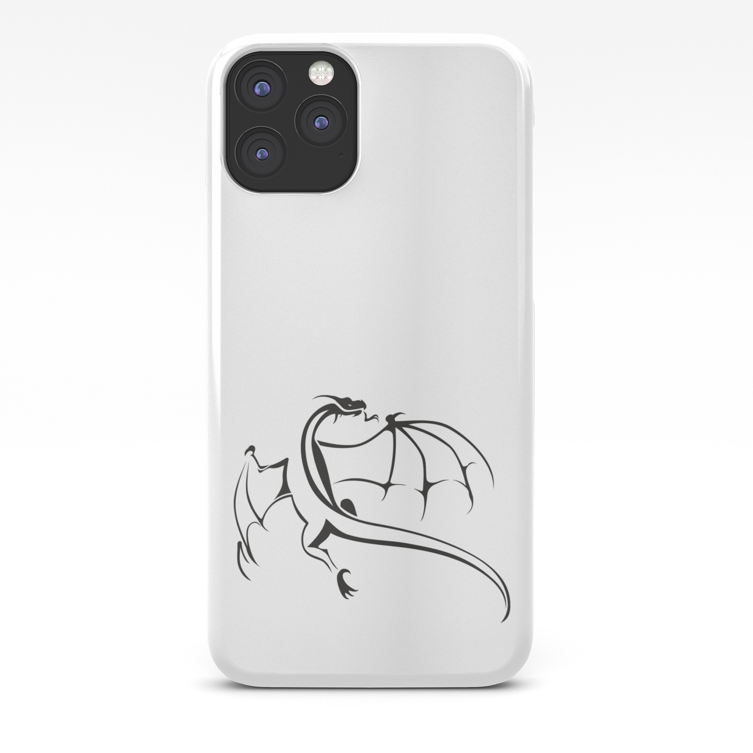 A simple flying dragon iPhone Case by pASob | Society6
