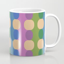 Colorful Retro Geometric Abstract Bead Pattern 723 Mug