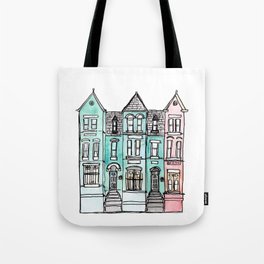 DC Row House No. 2 II U Street Tote Bag