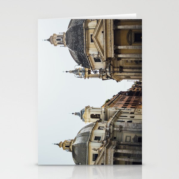  Piazza Del Popolo - Rome City Architecture - Italy Travel Photography Stationery Cards
