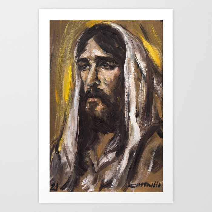 Jesus. Son of Man 3 Art Print