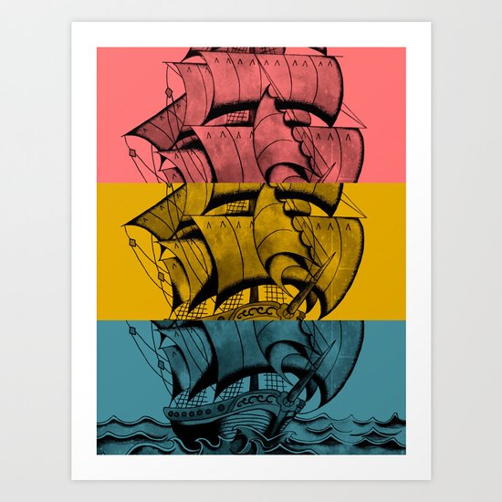 Bon Voyage! Art Print