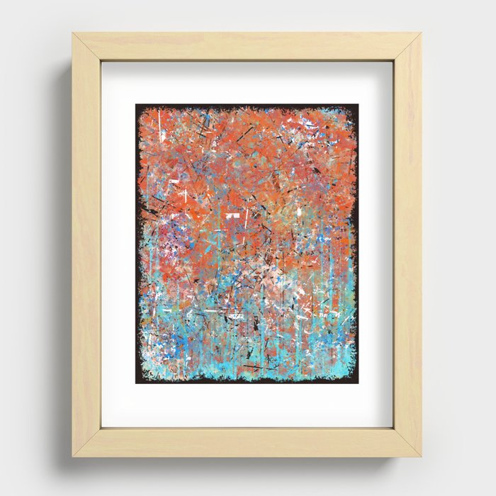 Abstract #7 Recessed Framed Print