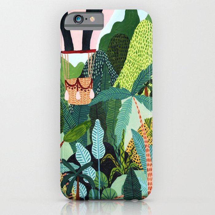 hot air balloon explorer iphone case