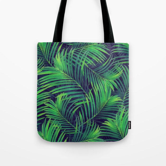 Palm leaves V Tote Bag