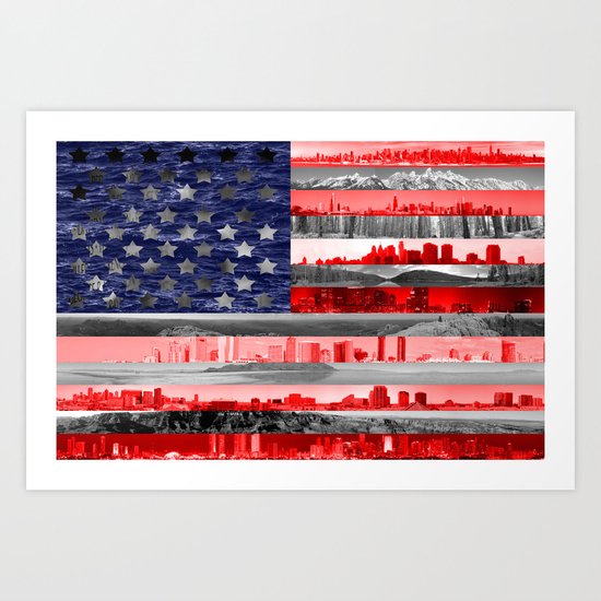 My America Art Print
