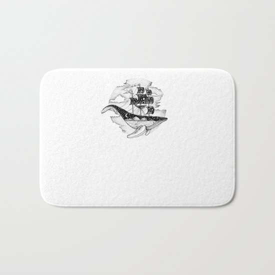 WHALESHIP Bath Mat