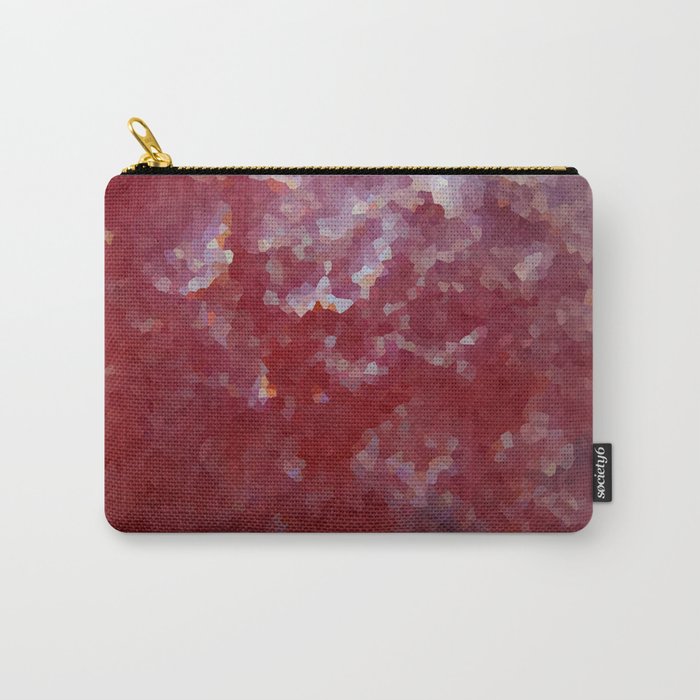 Red Crystal Carry-All Pouch