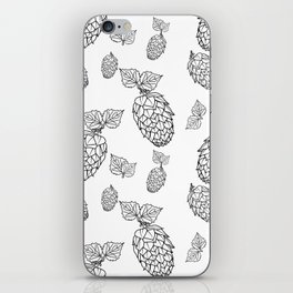 Hops pattern with leafs iPhone Skin