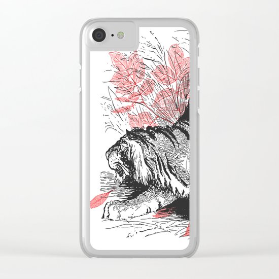 Tiger 2 Clear iPhone Case