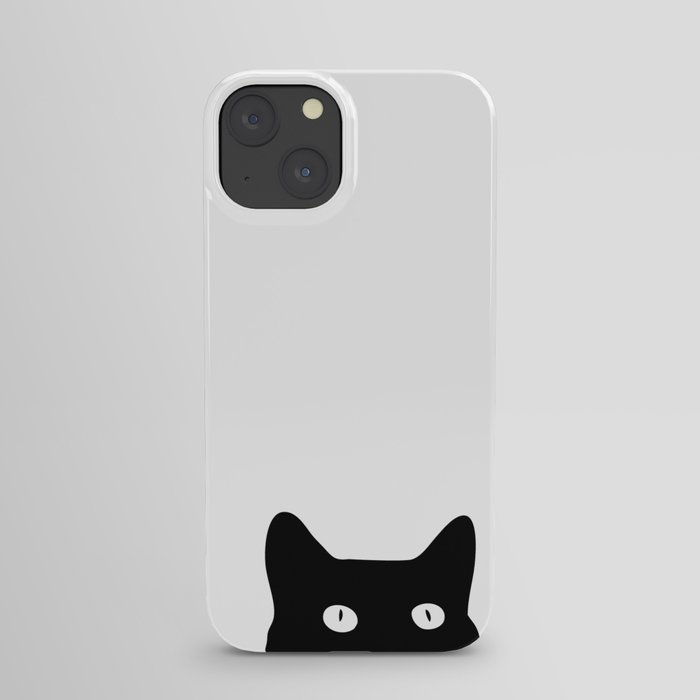 Black Cat iPhone Case