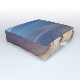 Sandy Shoreline and Sandbanks in the Water Outdoor Floor Cushion | Landscape, Mountain, Adventure, Hiking, Summer, Abstract, Travel, Nature, Light, Beach 