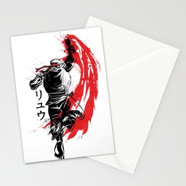 Traditional Fighter Stationery Cards