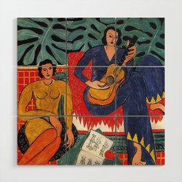 The Music (La Musique) 1939 By Henri Matisse Wood Wall Art