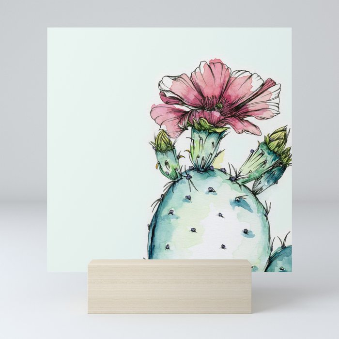 Pricklypear Mini Art Print