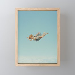 Freefall Framed Mini Art Print