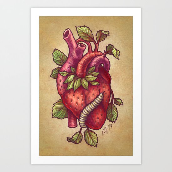 Organ-ic Art Print