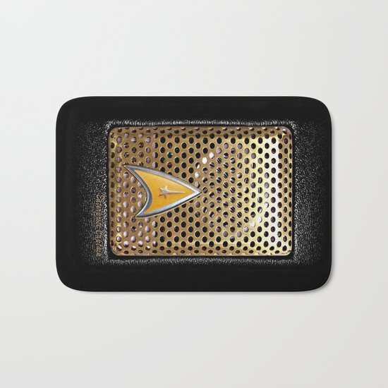 Retro Classic Old Vintage Communicator radio iPhone 4 4s 5 5s 5c, ipod, ipad, pillow case and tshirt Bath Mat