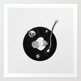 Let's play our favorite note. Art Print