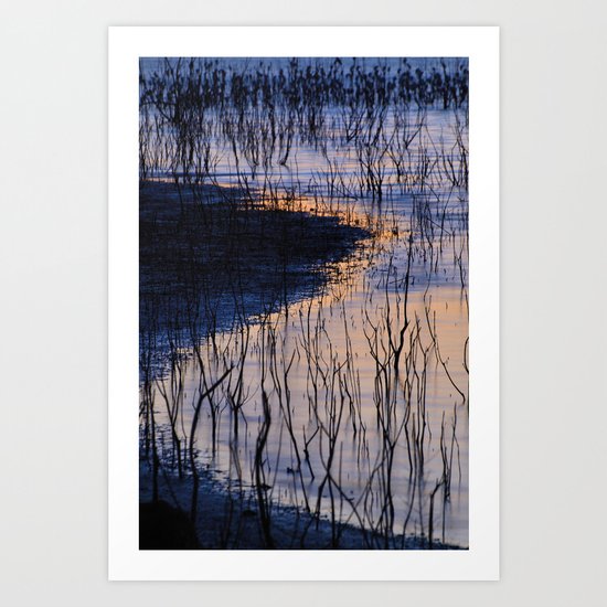 curved line Art Print