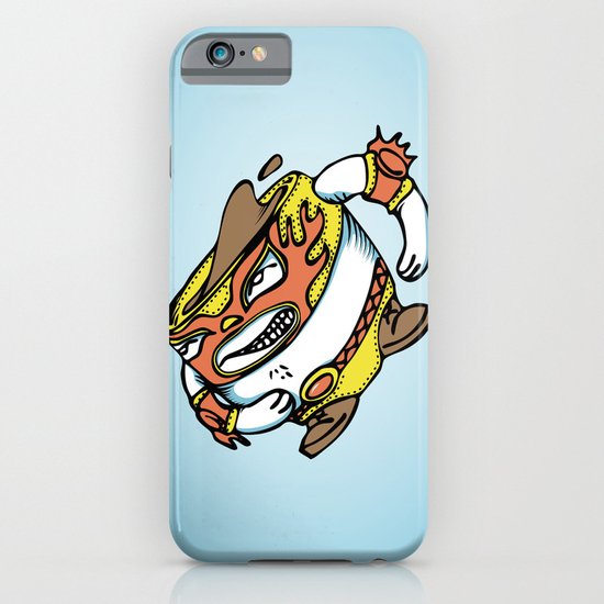 The flying luchador mug of coffee iPhone & iPod Case
