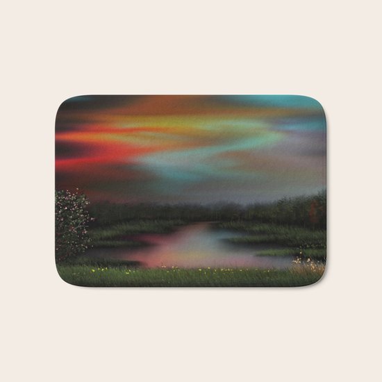 Colorful Sky Bath Mat