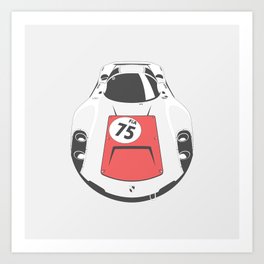 Porsche 906 Top Art Print