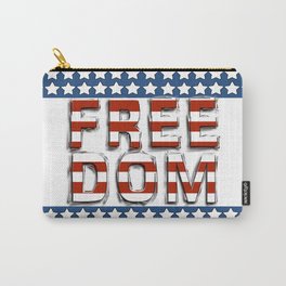 Freedom - Stars and Stripes Carry-All Pouch