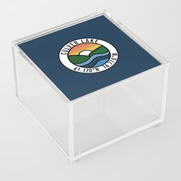 Culver Lake - Navy/Badge Acrylic Box
