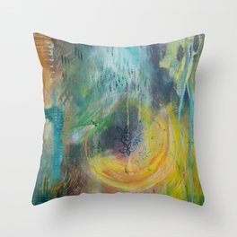 Light in the moment Throw Pillow