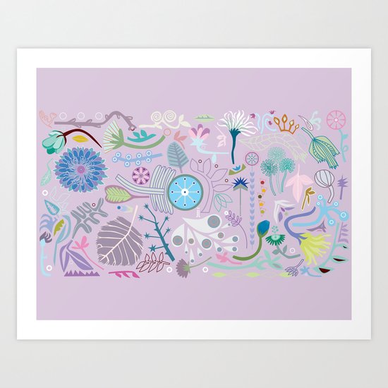 Winter Art Print