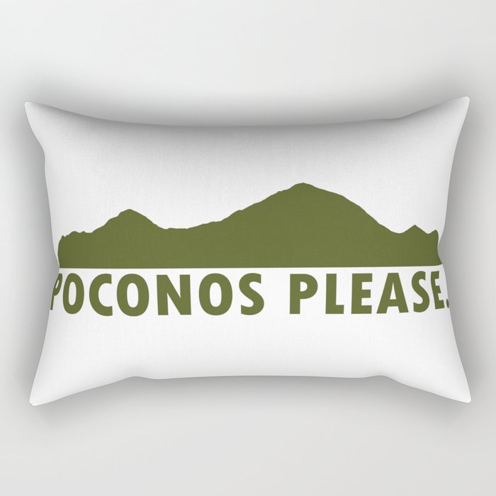  Poconos Please Rectangular Pillow