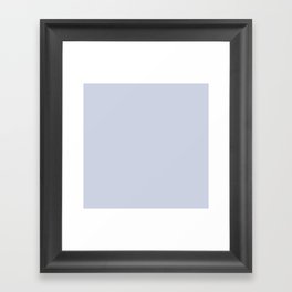 Trendy Gray Framed Art Print