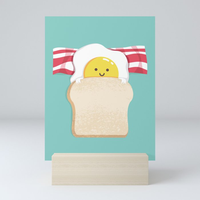 Morning Breakfast Mini Art Print