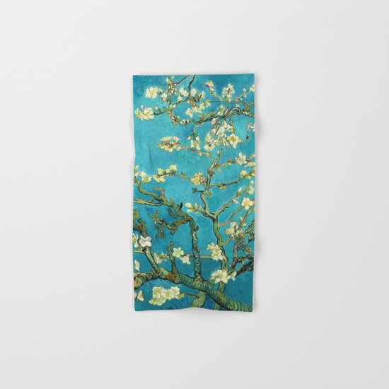 Vincent Van Gogh Blossoming Almond Tree Hand & Bath Towel
