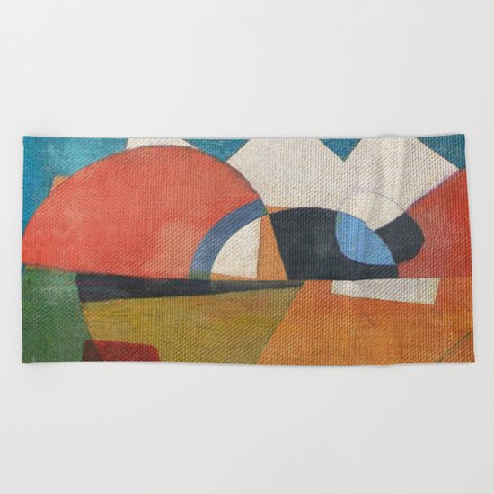 The South of the Realism Beach Towel