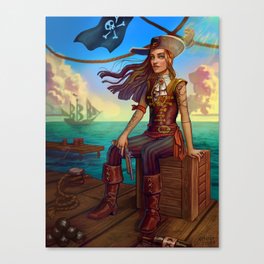 Pirate Commission Canvas Print