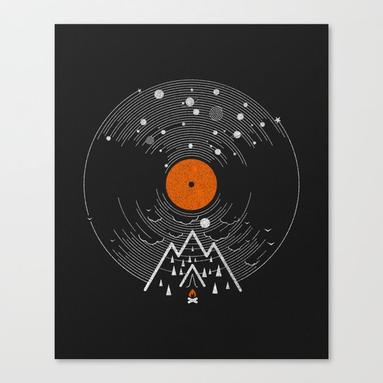 re/cordless Canvas Print