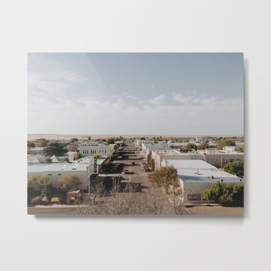 Marfa, Texas Overview Metal Print