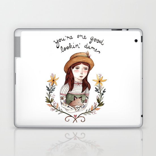 Good Lookin' Dame Laptop & iPad Skin