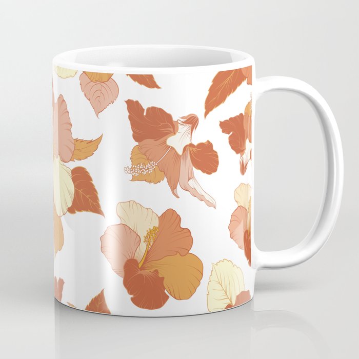 big colorful flowers Coffee Mug