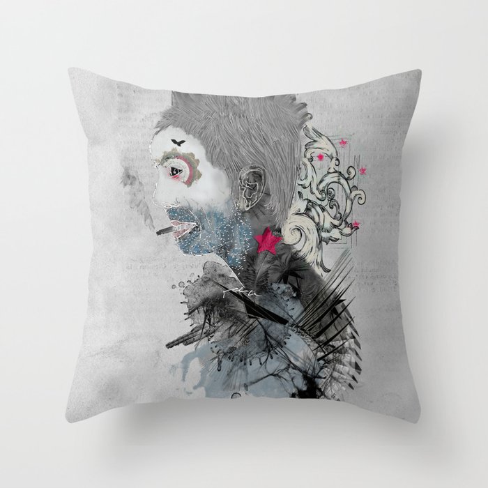 The sailor of the cities Throw Pillow